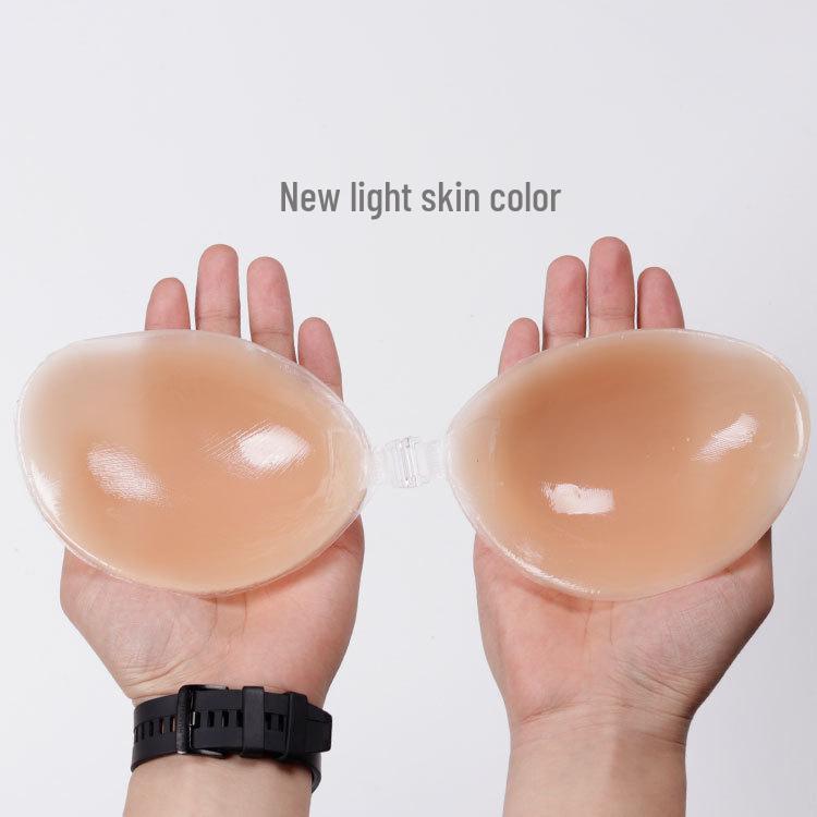 

New Seamless Push-Up Silicone Invisible Bra with Adhesive Support D Cup