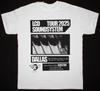 NEW LCD Soundsystem 2025 Tour White All Size Gif OM590 Unisex T-Shirt