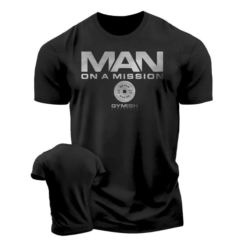 3D Printed Recover Fully Workout T-Shirt Funny Gym T-Shirt High Quality Cotton Men's Short Sleeves Muscle Man Tough Guy T-Shirt