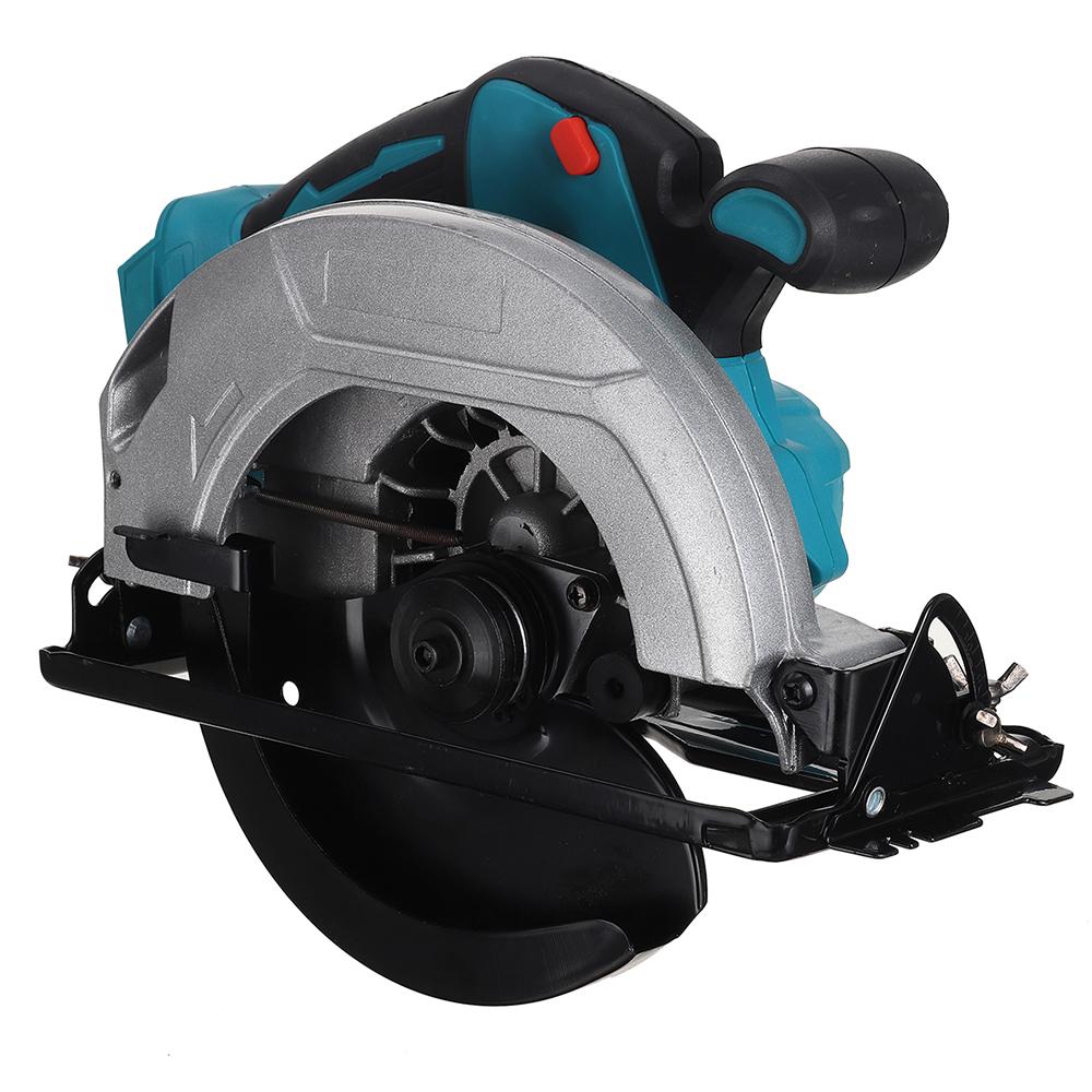 New 5000RPM Electric Circular Saw 1000W 180mm Power Tools Dust Passage Multifunction Cutting Machine For 18V Battery