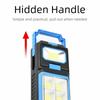 USB Rechargeable Solar-Powered Lamp Magnetic Base Emergency Light Torch Work Light  Magnetic Base