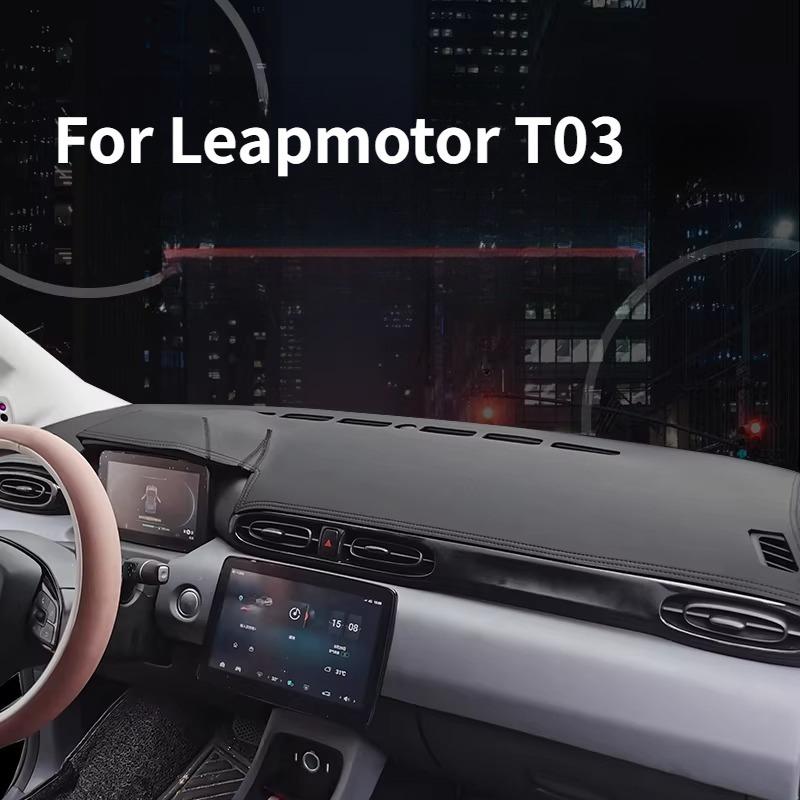 Für Leapmotor T03 Auto Armaturenbrett Sonnenschutzmatte Innenraum Sonnenschutz Wärmeisolierung Blendschutz Sonnenschutzmatte