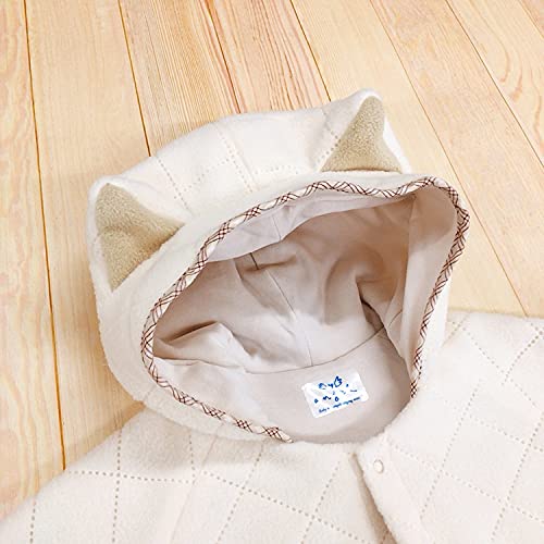 Angel Baby Fleece Cape, Anti-Static, Made in Japan, Newborn, Cold Protection, 50-80cm, TT4911