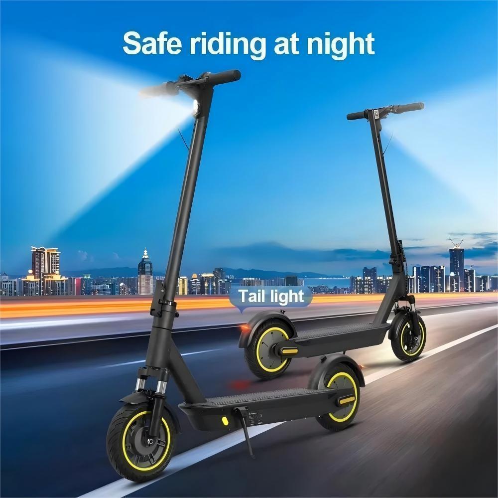 Nuovo Scooter Elettrico EMOKO HT-T4 MAX per Adulti con Sospensioni Ruote da 10 pollici per Strada Urbana Motore da 500W Batteria 36V15AH Scooter Elettrico Cittadino