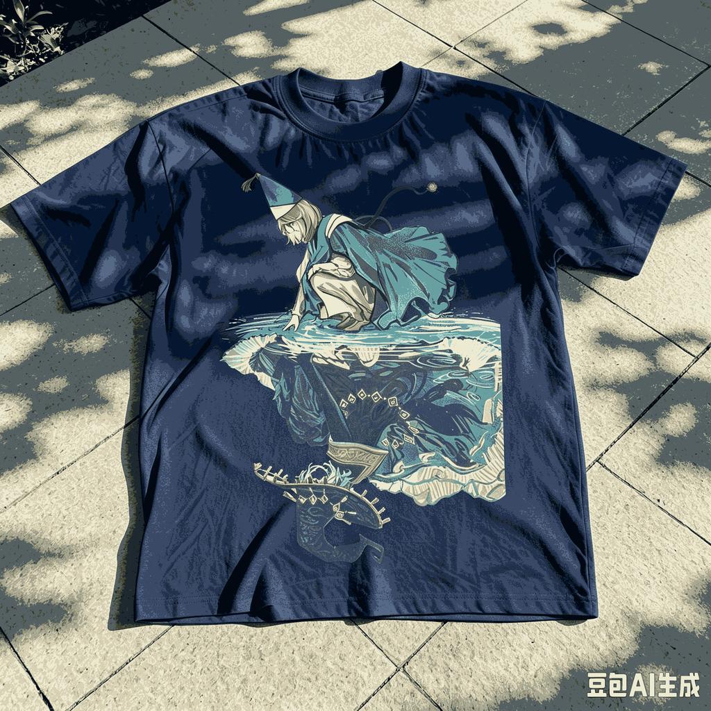 Witch Hat Atelier Anime Lover Tshirt Oversized Unisex Streetwear Trendy Cotton Print Tshirts For Unisex Unisex Fashion Comfortable