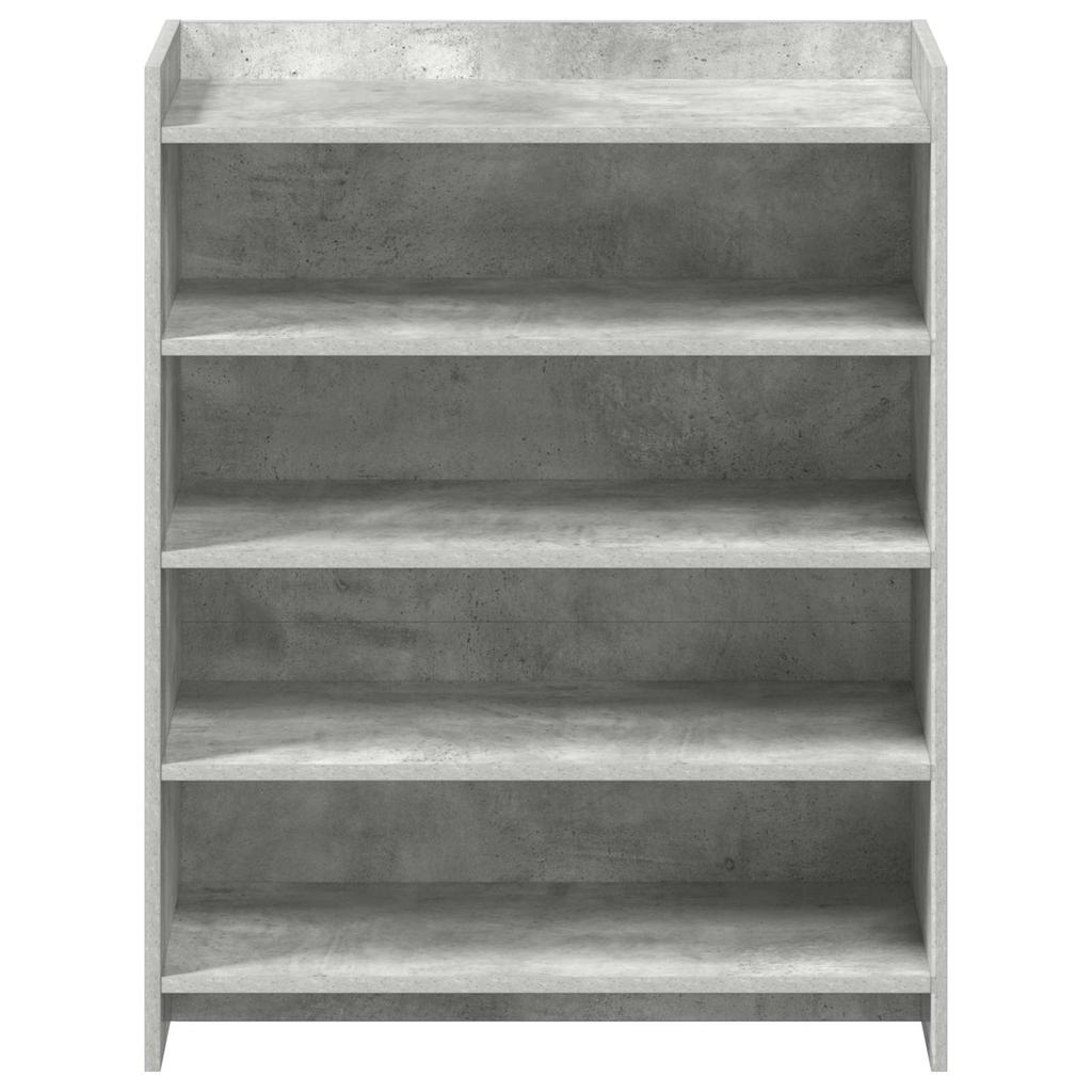 Shoe Cabinet Concrete Grey 73.5 x 36 x 92 cm Particleboard
