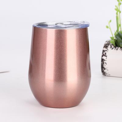 1pc Sublimation Wine Tumblers Blanks Straight Stainless Steel Insulated Mug Sublimation Cups Mugs For Full Wrap Heat Transfer Wi