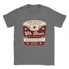T-shirt da uomo Oh Deer Diner Emblem Alan Wake Gioco Anime 100% Cotone Abbigliamento Vintage Manica Corta Girocollo Magliette Estive