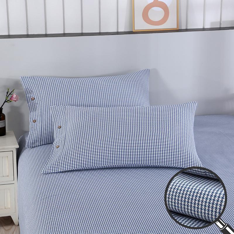 Pair of Thickened Pure Cotton Pillowcases, 48cm X 74cm - 2024 New Style