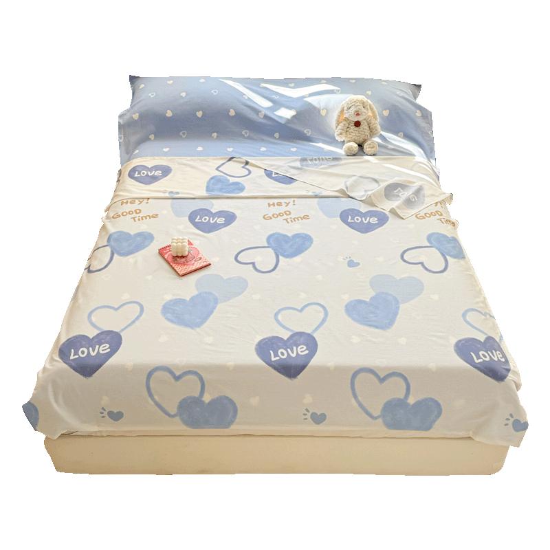Red Bean Class A Pure Cotton Travel Sleeping Bag Liner 160cm x 230cm (for 0.9m/1.2m beds)