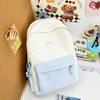 New niche personality versatile schoolbag women's fresh light backpack travel simple large-capacity backpack