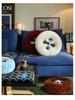 Retro Button Cushion Pillow - Decorative Sofa & Bed Backrest, Home Ornament & New Year Gift