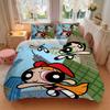 3pcs Powerpuff Girls Cover Set,Soft Comfortable Duvet Cover,Guest Room (1*Duvet Cover + 2*Pillowcases, Without Core) Yy251024191