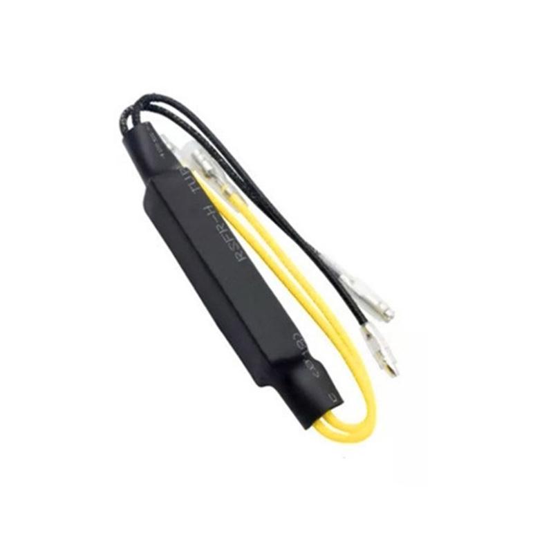 1Pair Cement Resistance Motorcycle Turn Signal Light Resistance Decoder 21W 12V LED Light Load Resistor Flasher