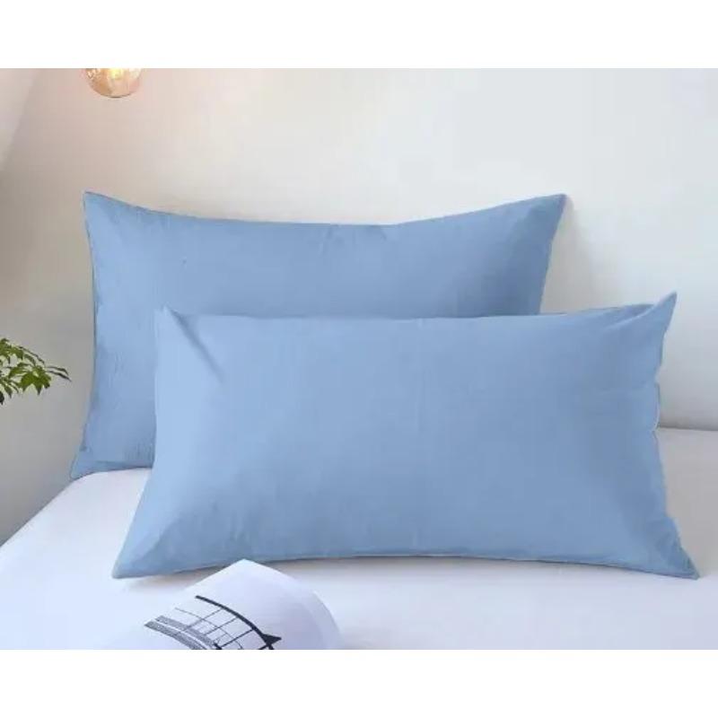 2pcs Brushed Pillowcase, Soft Breathable Pillowcase, Premium Quality Pillow Covers For Bedroom Sofa Home Decor, Without Pillow
