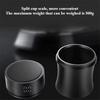 New Coffee Cup Coffee Scale Coffee Powder Cup Scale Electronic Scale Coffee Scale, Metal Tea Cup