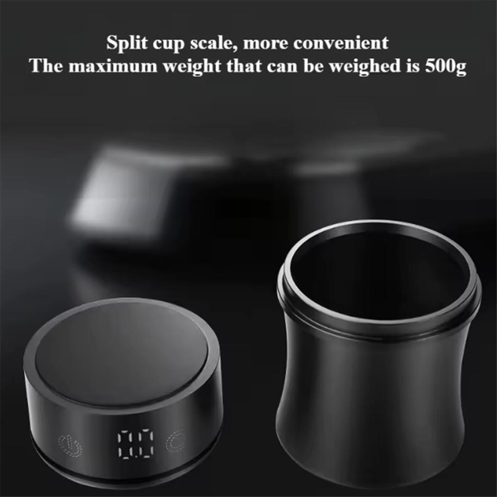 New Coffee Cup Coffee Scale Coffee Powder Cup Scale Electronic Scale Coffee Scale, Metal Tea Cup