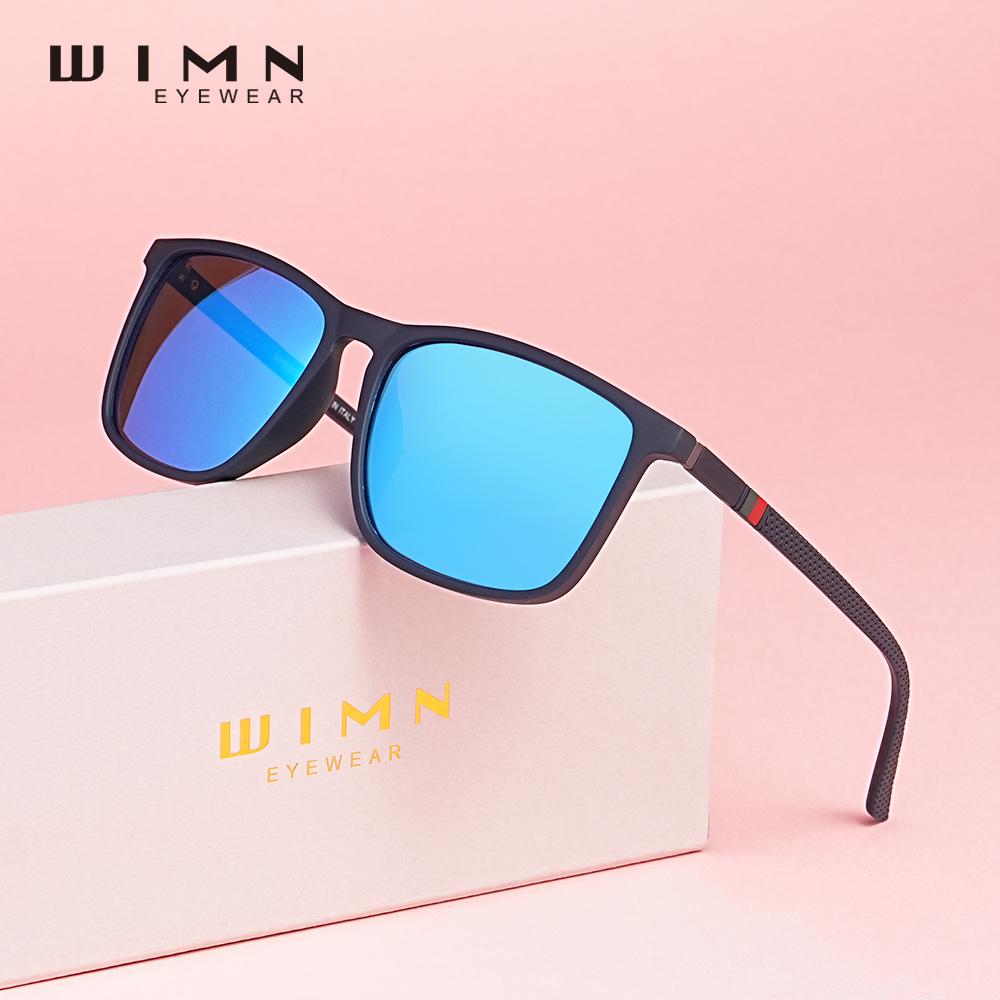 WIMN Brand Polarized Women Sunglasses Anti-UV400 Sun Glasses Protect Rectangle Outdoor Sports Eyewear