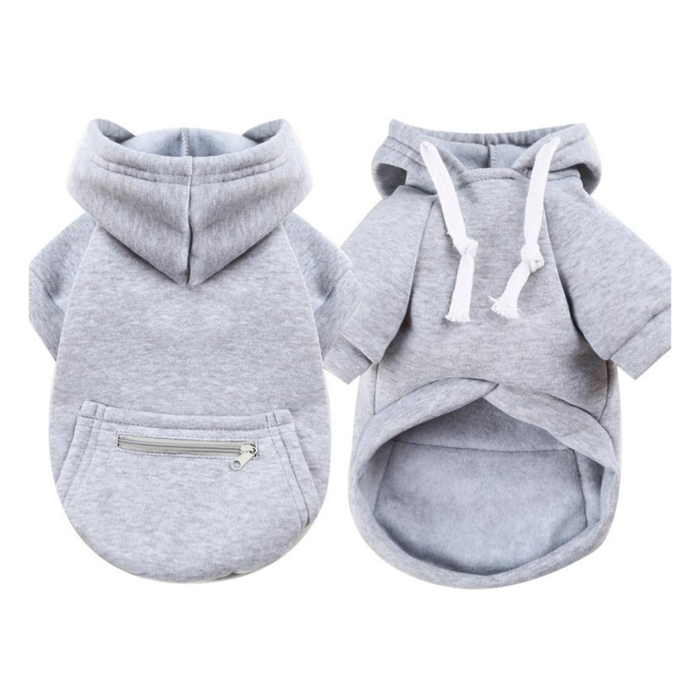 Soft Big Dog Hoodie Warm Dog Sweater Coat Dogs Winter Sweatshirt  for Large Dogs