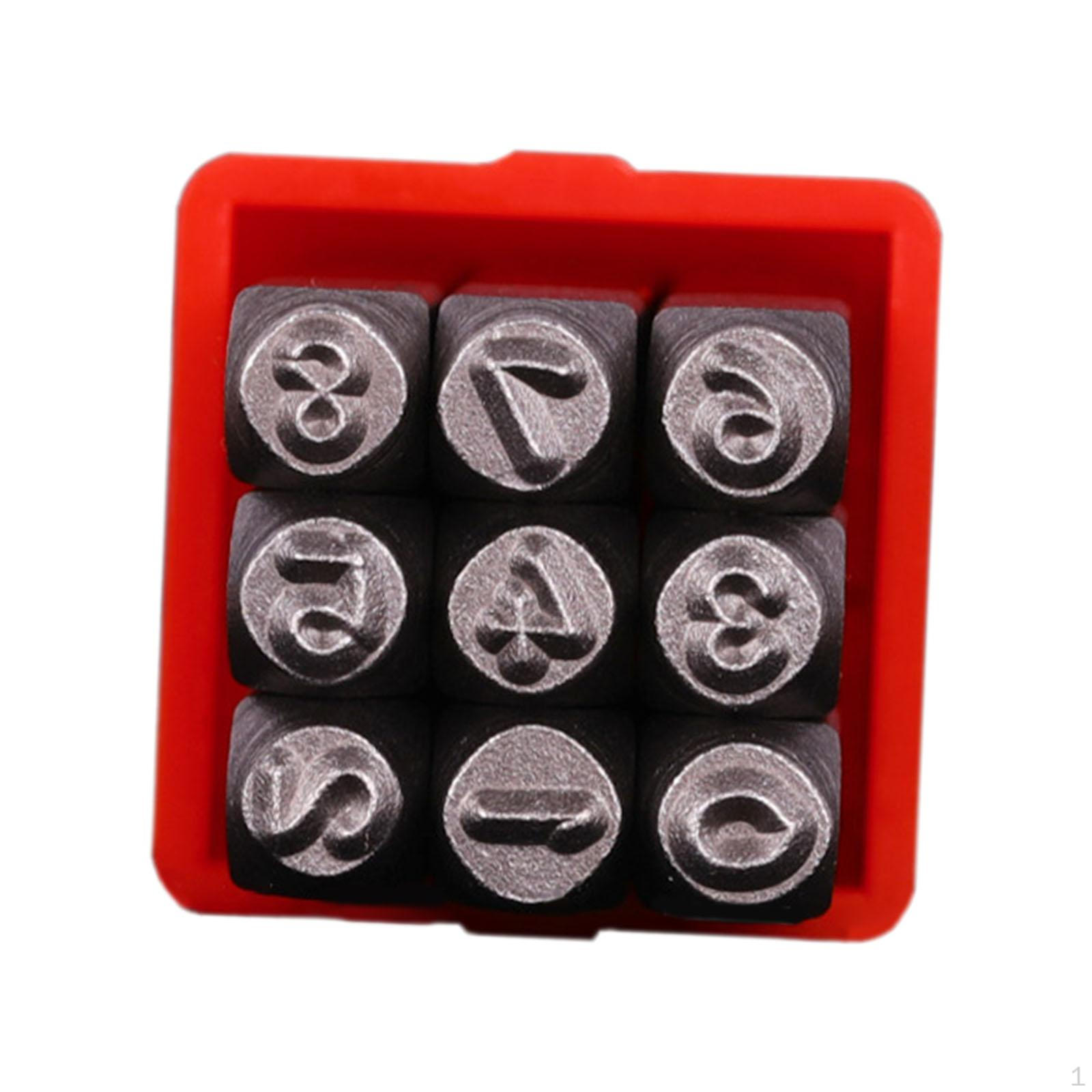 

Набор инструментов для штамповки металлических букв алфавита и цифр для ювелирных изделий Number