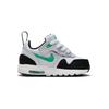 Nike Air Max 1 EasyOn TD Černá Stadionově zelená Dětské tenisky Bílá Čistě platinová DZ3309-108