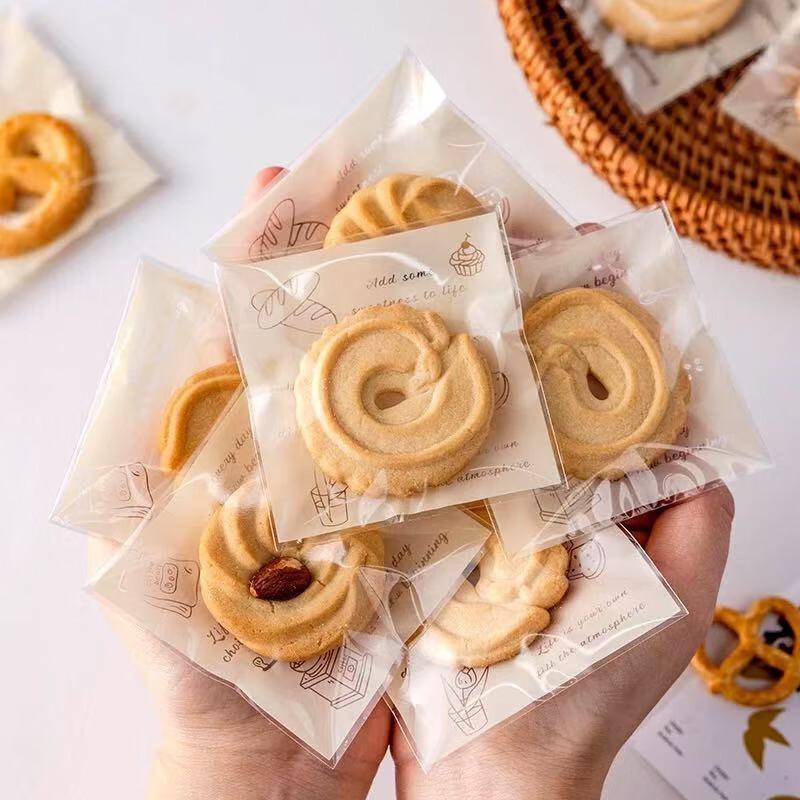 Self-Sealing Biscuit & Cookie Packaging Bags