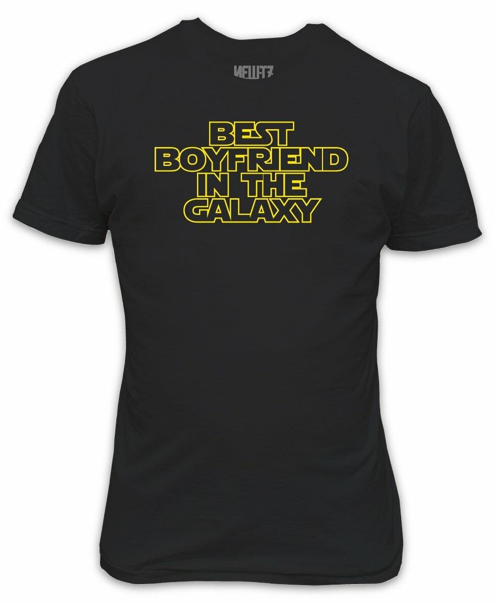 Best Boyfriend in the Galaxy T-Shirt inspired by Star Wars design S