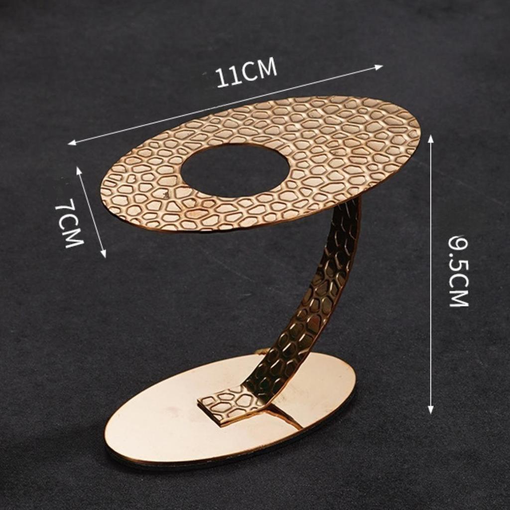 Cond Ice Cream Cone, Exposure Tray, Stainless Steel Waffle Cone Support for Thanksgiving Festival