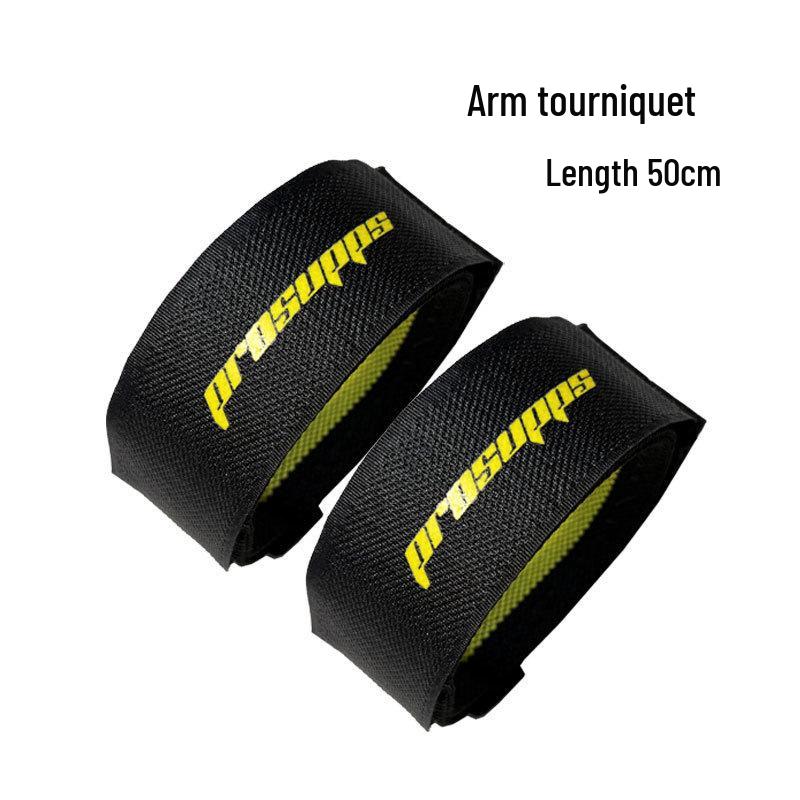 Cross-Border Fitness BFR Compression Bands for Men & Women: Strength Training, Weightlifting, Gym & Deadlift Support