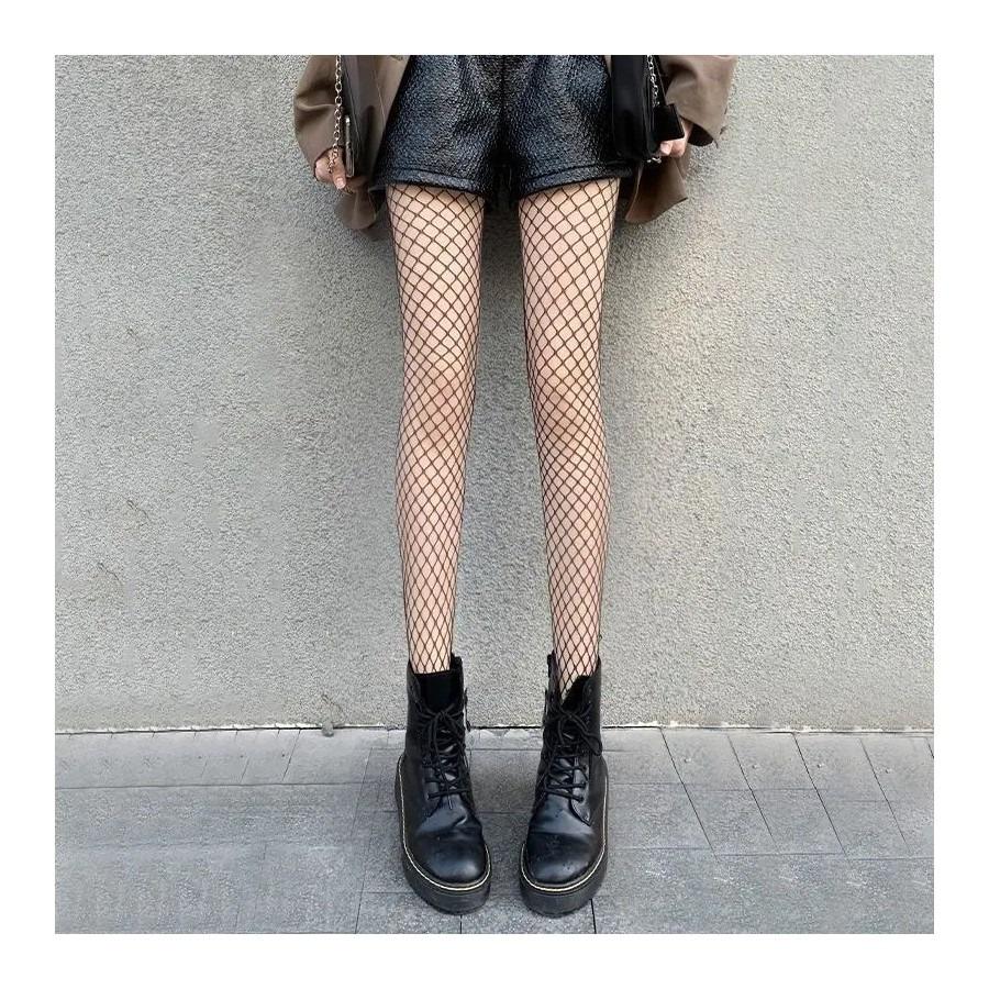 Summer Lolita Fishnet Body Stockings, Mesh Nylon Tights Lingerie, Skin Jk Fishnet Waist Hosiery, Sexy Sheer