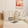 Easter Modular Sofa Pillow Case Linen Print Simple Versatile Car Cushion Home Cushion