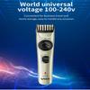 Mini Portable Self-Propelled Electric Clipper Rechargeable Men's Beard Trimmer Hair Clipper Home Care Stainless Steel Durable Anti-Corrosion
