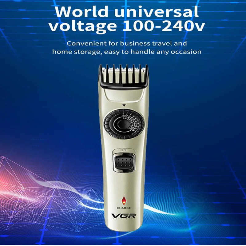 Smart Long-lasting Electric Hair Clipper Skin-friendly Rechargeable Dual-purpose Razor Rechargeable Men's Trimming  Clipper Stainless Steel Material