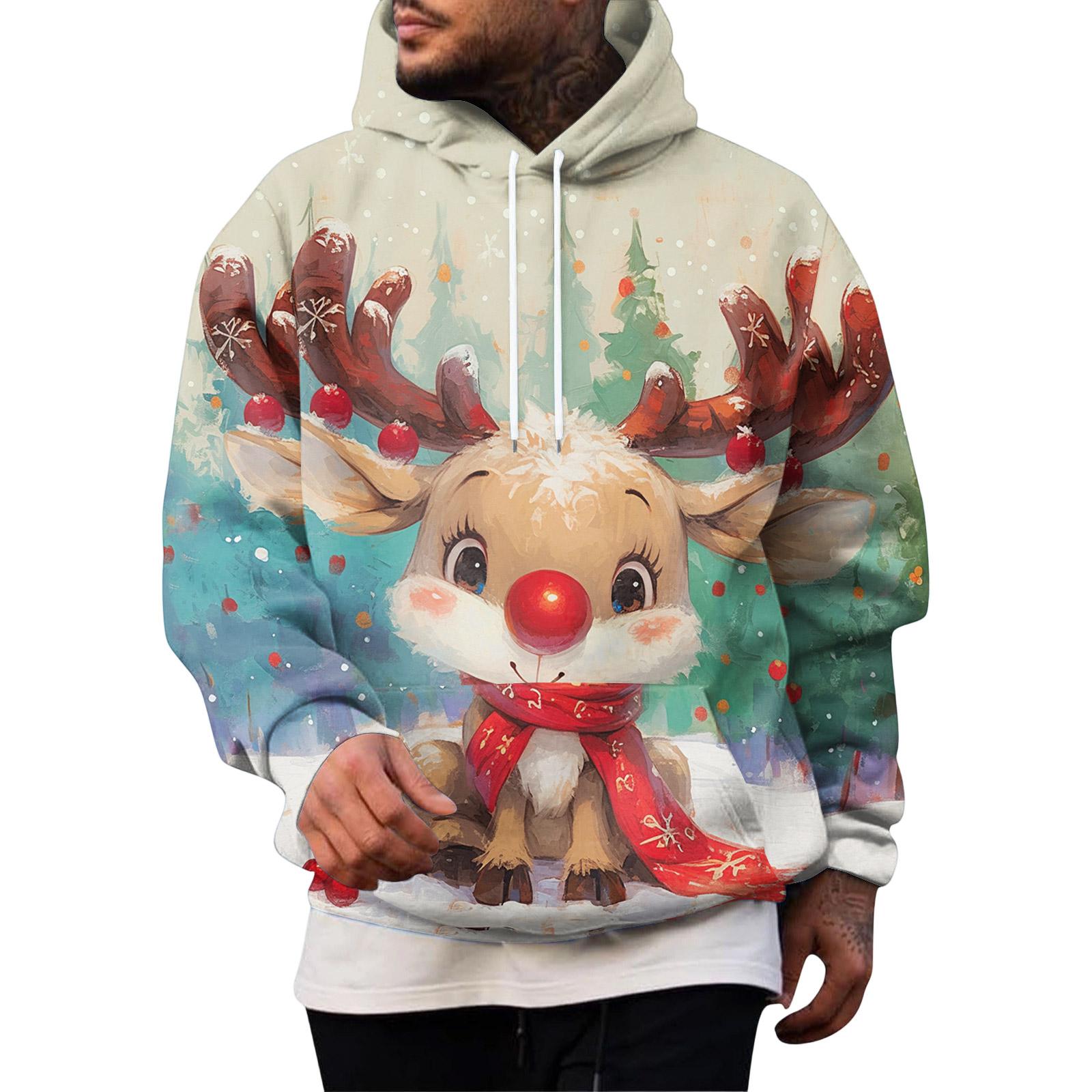 

Мужской Спортивный Повседневный С Длинными Рукавами С Карманом Капюшон Толстовка XXL