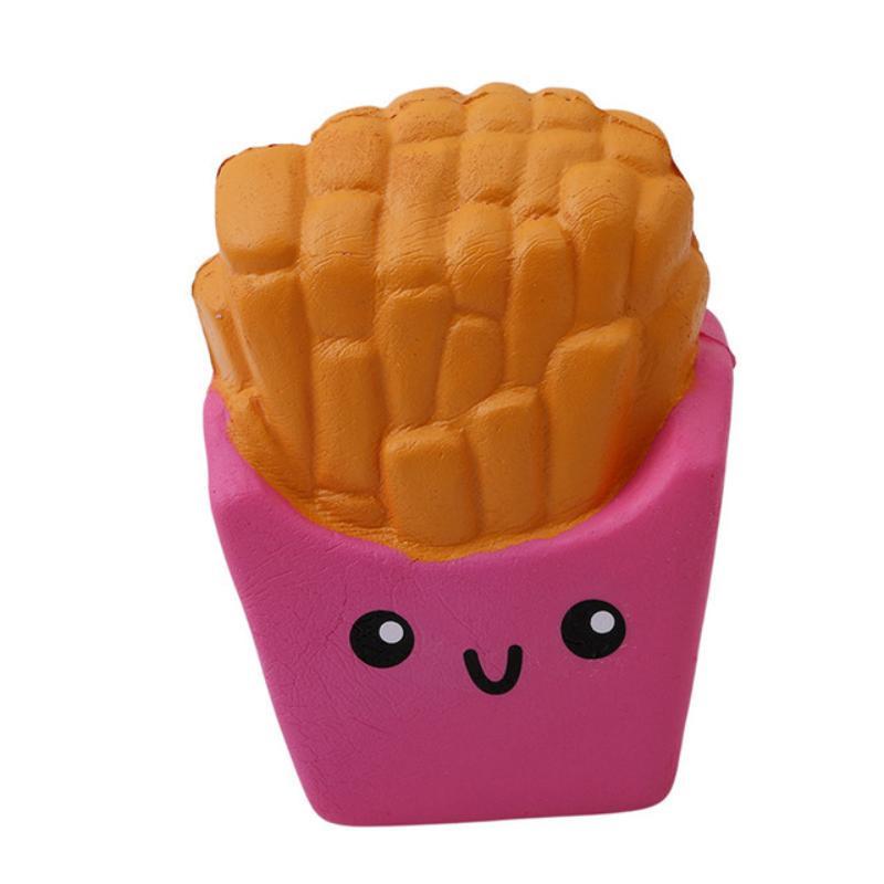 Cute Cartoon Food Slow Rising  Toys Lightweight Soft Stress Relief Toys for Kids Car Ride Fidget Play Party Gifts