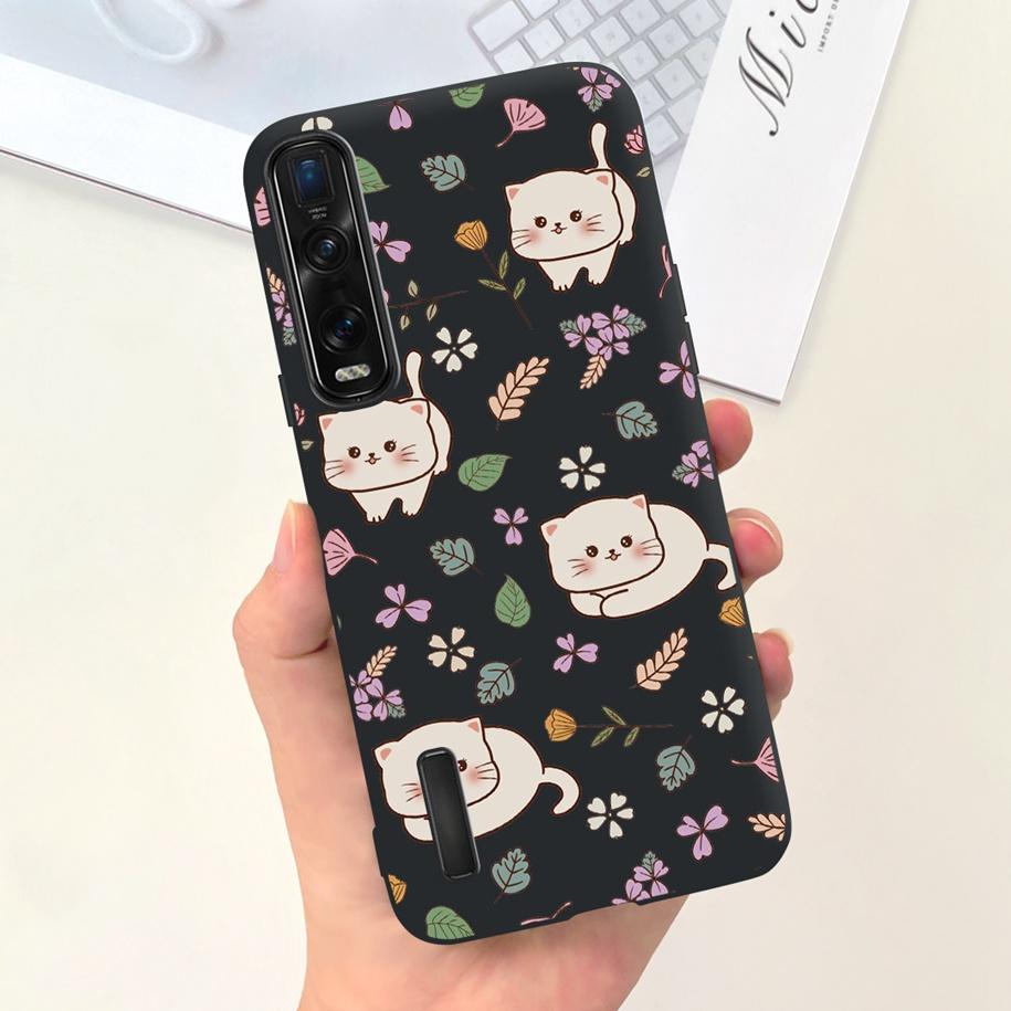 For OPPO Find X2 Pro Case Find X2 X 2 Pro CPH2025 Fashion Flower Silicone Cover Phone Cases For OPPO Find X2 Lite Neo X2Neo Capa