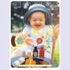 Children's Simulation Play House Outdoor Bonfire Camping Furnace Barbecue Wooden Kitchen Toy