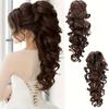 Synthetic Large Curly Ponytail Extensions Elegant Claw Ponytail For Women - Easy To Use And Stylish Hairpiece Hair Accessories