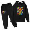 Sprunki Vêtements pour Enfants Sweat à capuche+pantalon Âge 2-12 Garçon Fille Incredibox Personnages d'Anime Sweat-shirt Printemps Automne Pull pour Enfants Ensembles