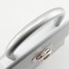 Salvatore Ferragamo Gancini Handbag AU21-6716 One handle Silver Aluminum Women Used