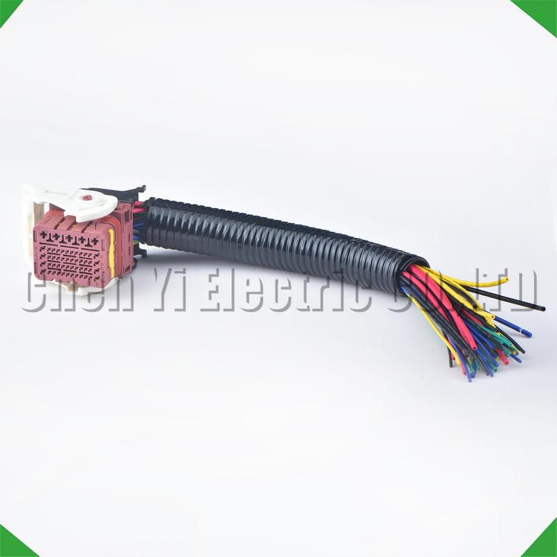 53 Pin Receptacle Modular Wiring Plug ECU connector 34763-0001 64321-2011 64321-1019 98997-1002 For John Deere 210 VCU Peugeot