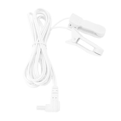 TENS Wire Ear Clip 2.35mm TENS Electrode Connecting Cable Lead Ear Clip for Digital Massage Machine