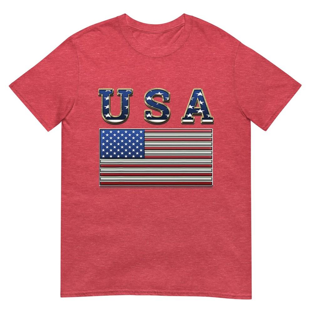 Usa American Flag United States Us Patriotic Tshirt