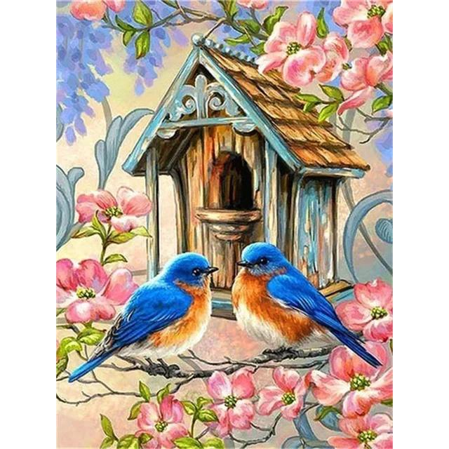 DIY Diamond Painting The Bird Cross Stitch Kit Mosaic Art Diamond Painting Full Circle Diamond Home Decoration