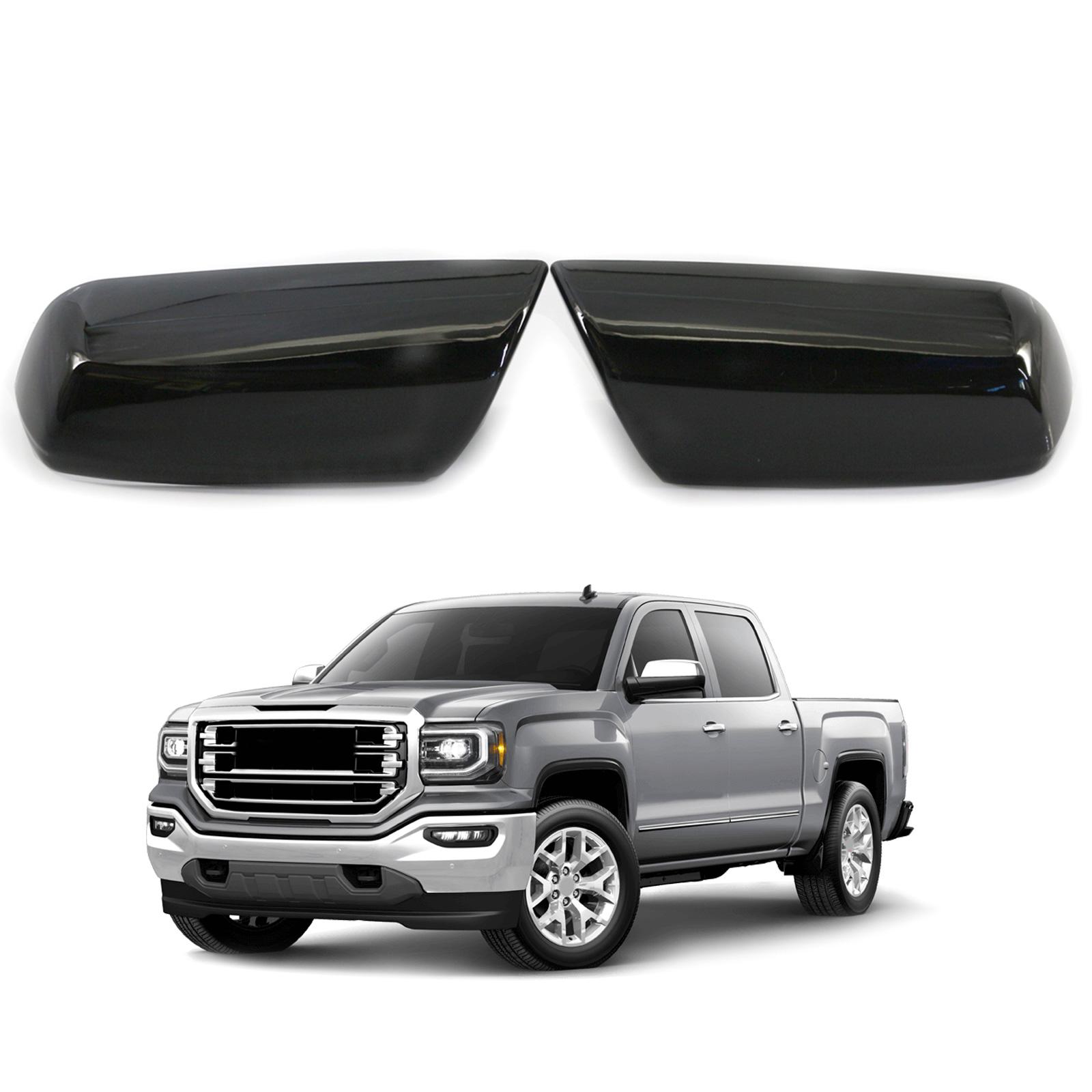 

2 шт. Верхние боковые крышки зеркал GM1321481 для Silverado 1500 2500 3500 сменные верхние крышки зеркал автоаксессуары B