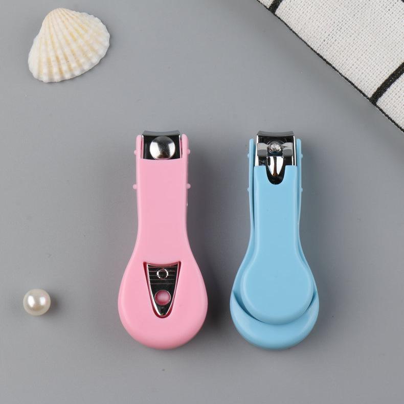 Baby Plastic & Stainless Steel Nail Clippers Repair Knife for Household Use