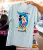 NOUVEAU T-shirt Disney Mickey Mouse Taille S-5XL 1968-Maintenant J'y Étais Reproduction