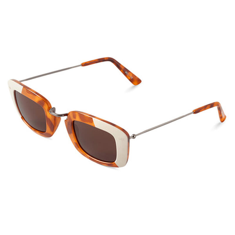 Spain MR BOHO Copacabana Cream Leo Sunglasses