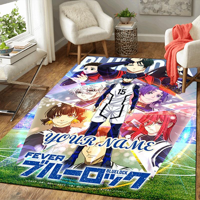 Custom 1Pc Powerful Anime Characters Rug Office Carpet Indoor Outdoor Entrance Doormat Nonslip Soft And Comfortable Living Room D29155
