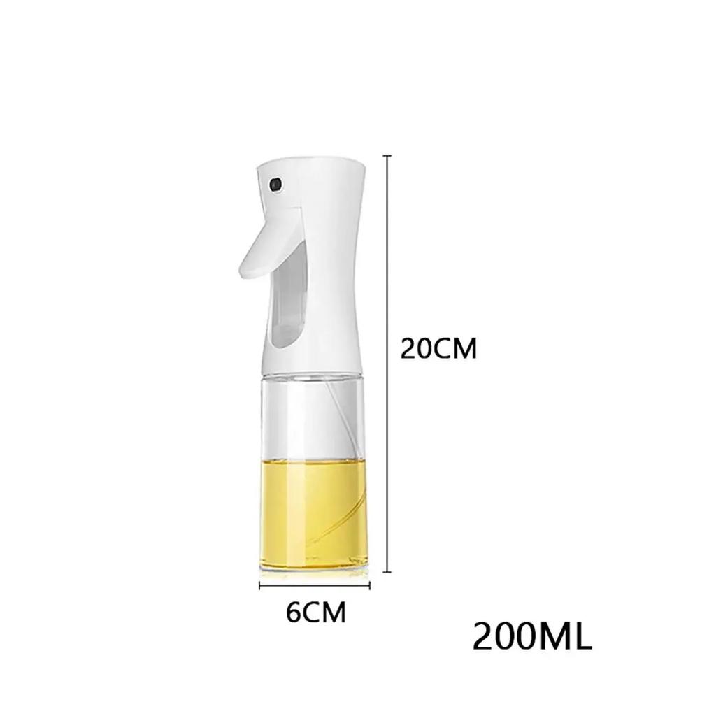 200/300ml Oil Spray Bottle BBQ Cooking Olive Oil Sprayer Kitchen Baking Oil Spray Empty Bottle Vinegar Bottle Oil Brush
